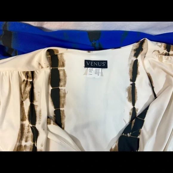 VENUS Tie Dye Dress with adorable braided detail. - Picture 7 of 9